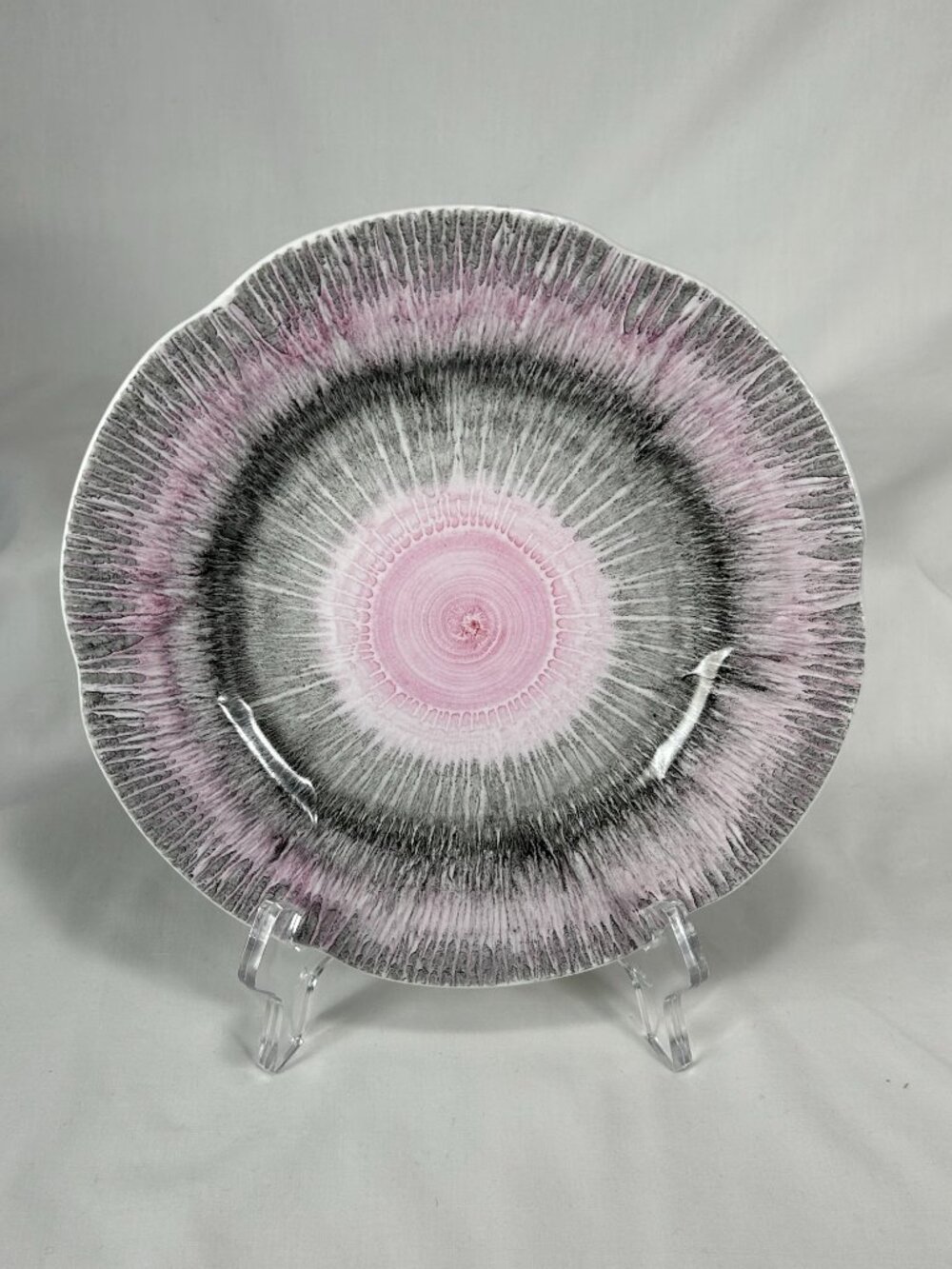Royal Albert UK Morning Star colorful salad plate